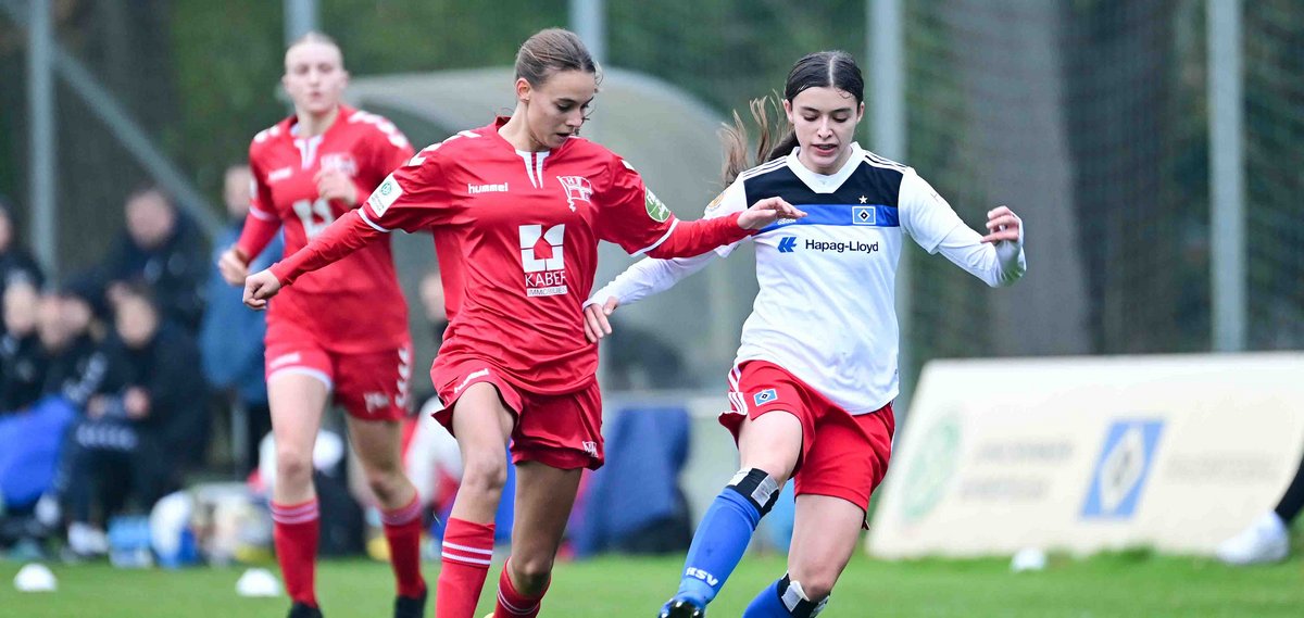 U17-FUSSBALLERINNEN UNTERLIEGEN HERTHA ZEHLENDORF - HSV-Amateurfussball